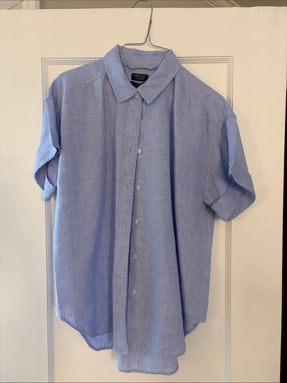 EUC Baird McNutt Irish Linen for J Crew size small